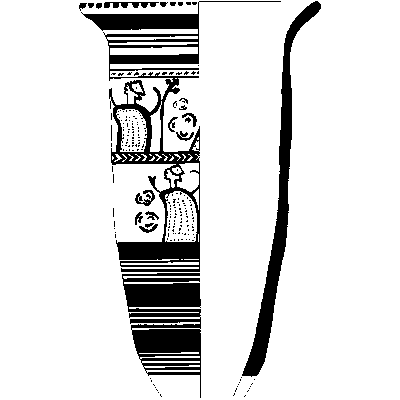 Black and white drawing of Figure 26. Type III CV Conical.