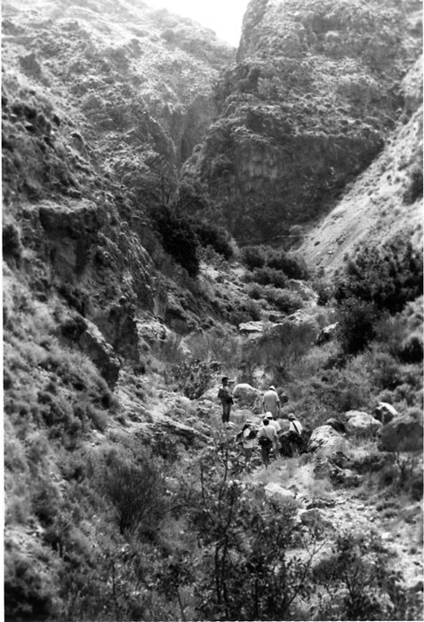 Black and white photo from Soil Science and Archaeology.