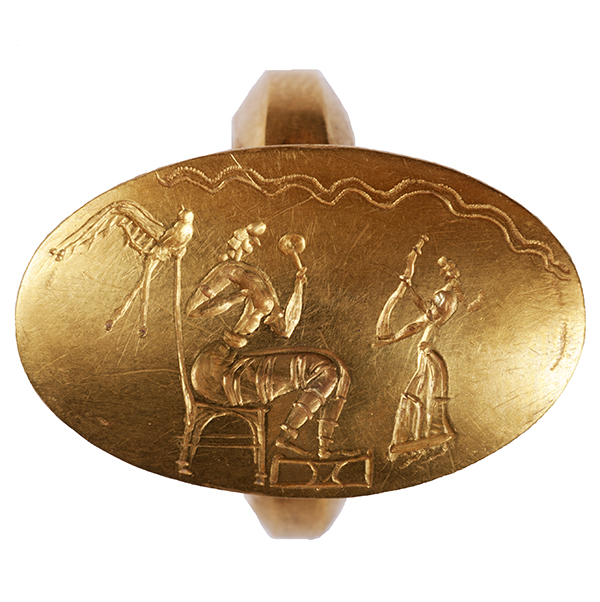 Color photo of Figure 23.5. Ring 4, Griffin Warrior tomb, Pylos.